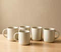 Speckled Stoneware Mug — Set of 4
